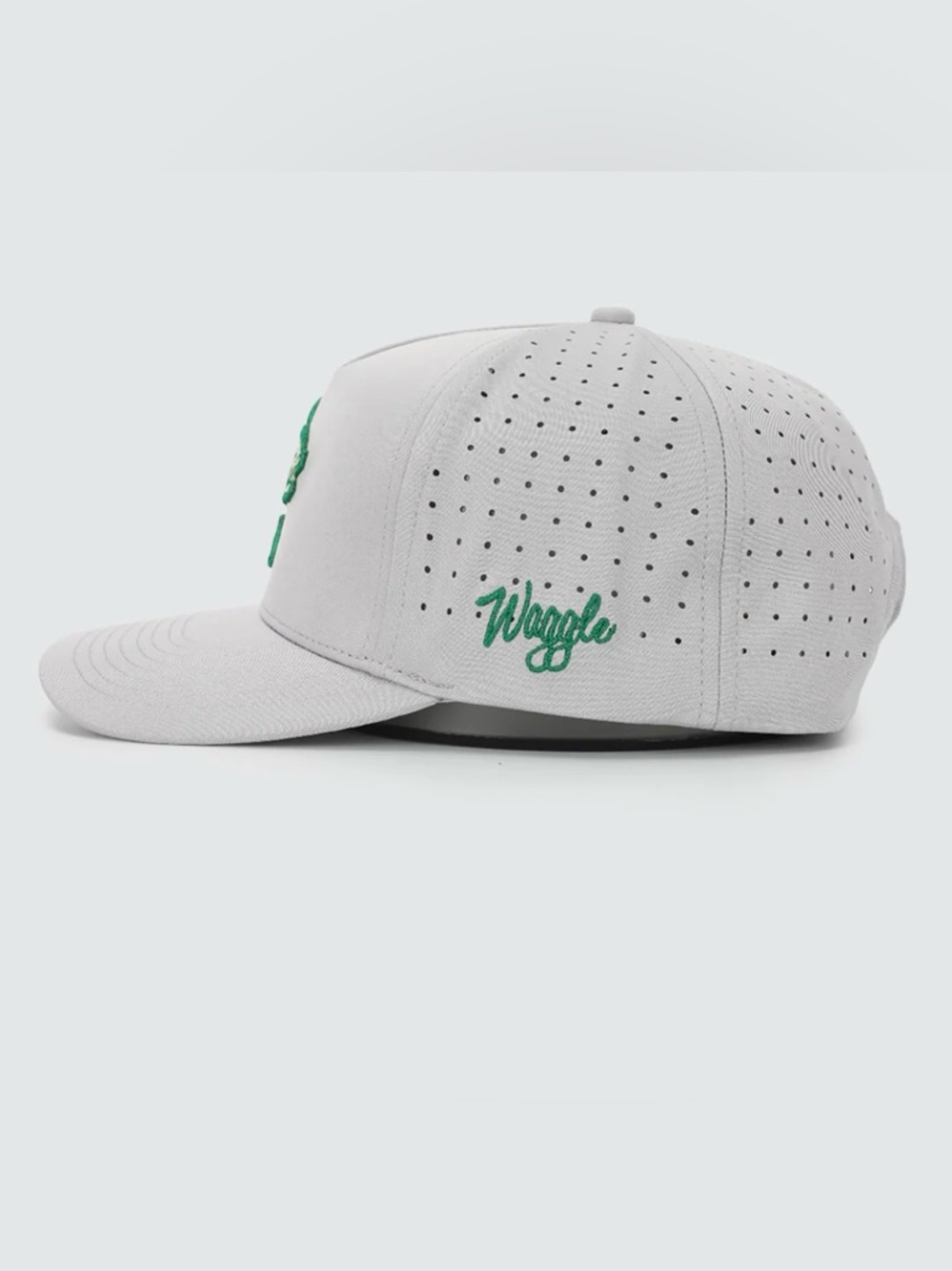 Waggle Largemouth hat with Green Fish Logo - - Picture 3 of 8